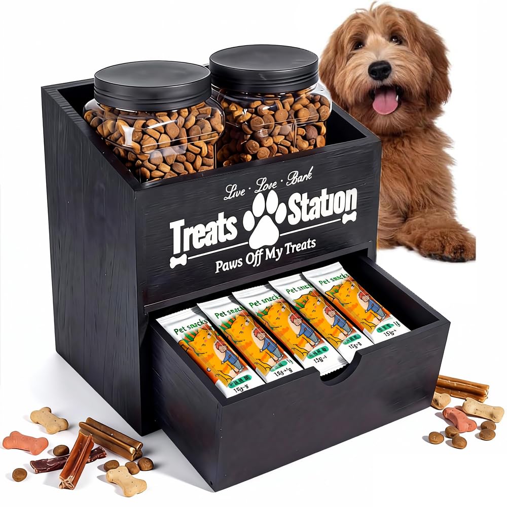 Pet Supplies : Niciksty Pet Food Storage Container with Drawer